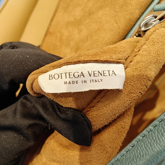 Bottega Veneta Arco Mini Crossbody Bag Blue Green - Picture 12 of 16